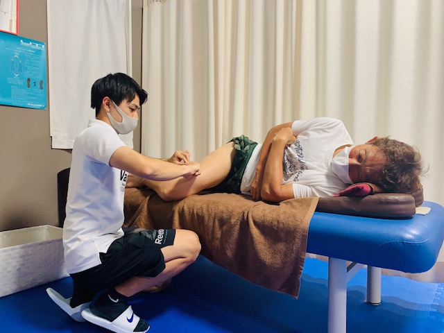 可動域改善には筋膜リリース